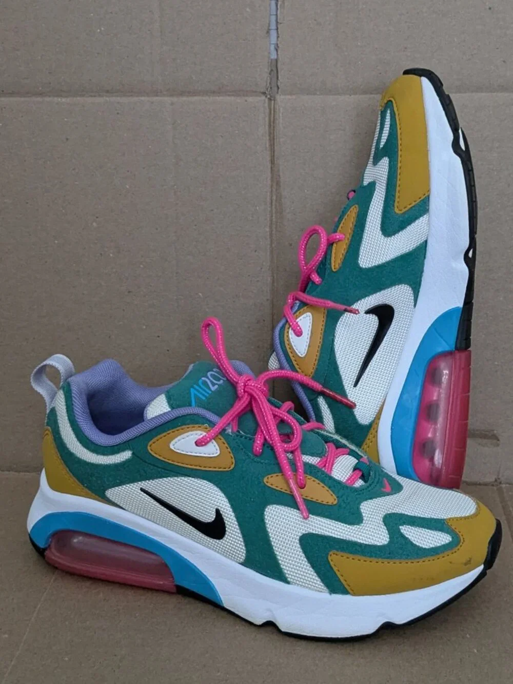 Nike Air Max 200 Mystic Green Women's Size 7.5 Atlanta 1996 Summer Games .